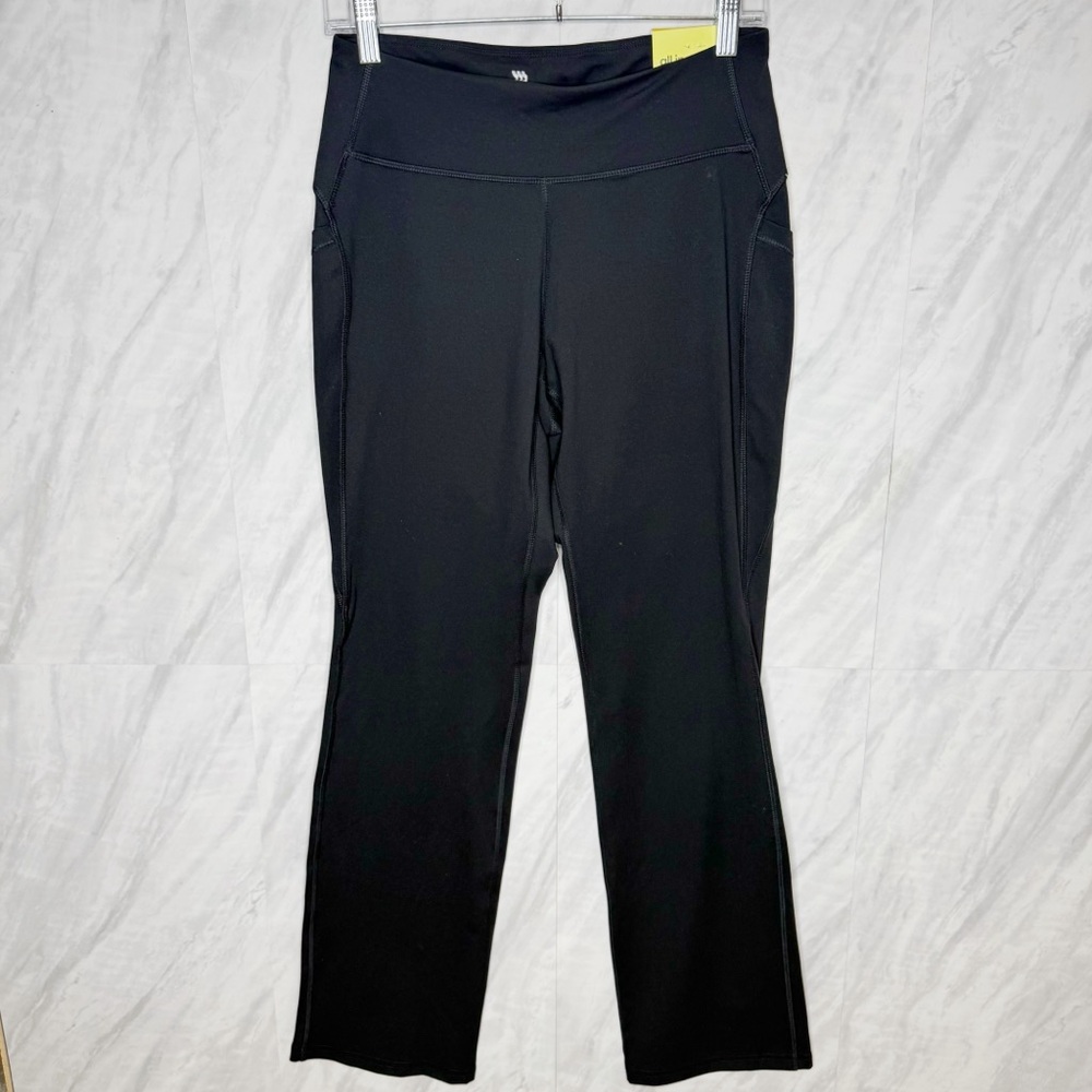 All in Motion Black Boot Cut Legging Small